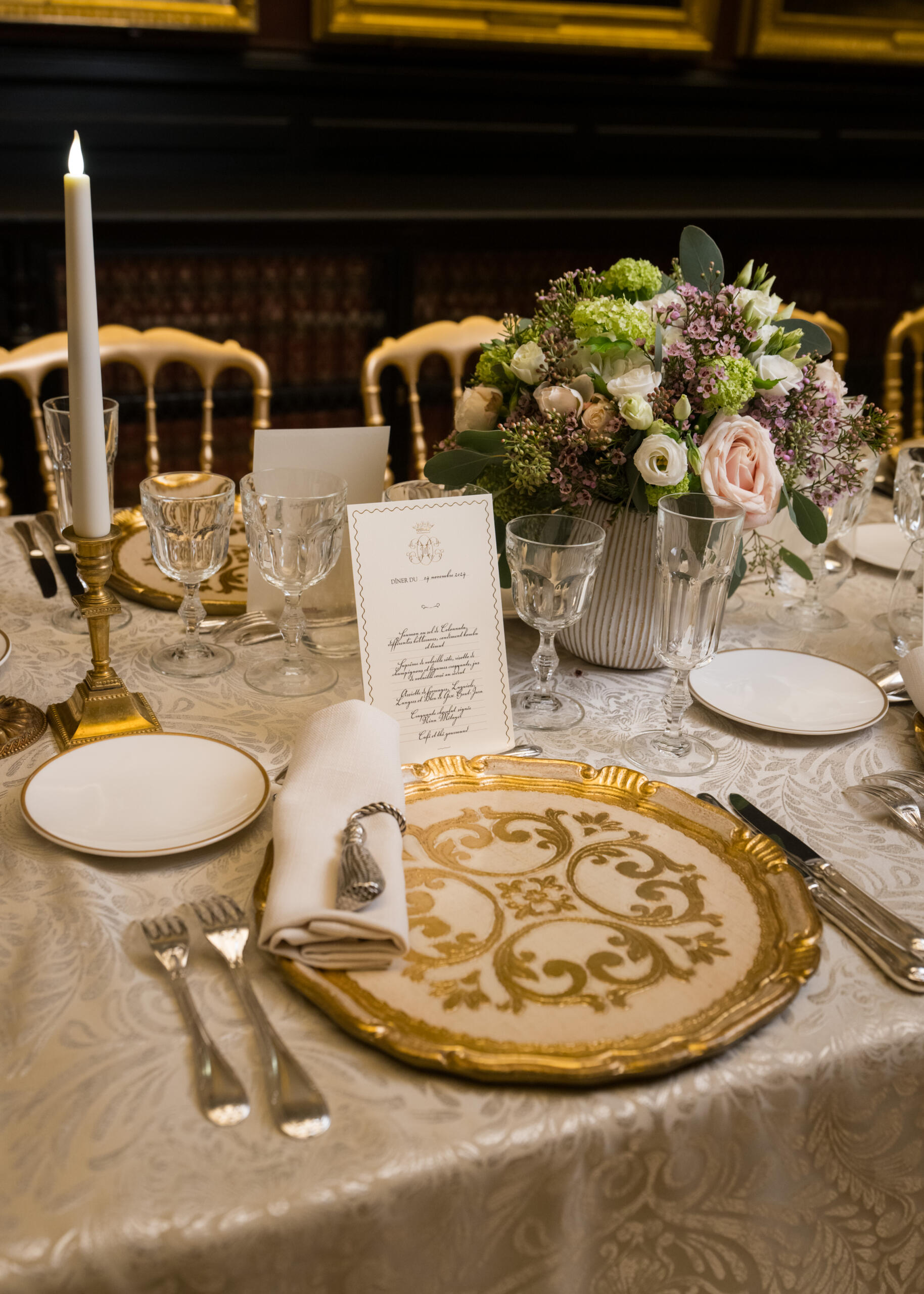 Dîner de gala FNECS Château de Chantilly